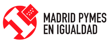 Logo Madrid Pymes en igualdad